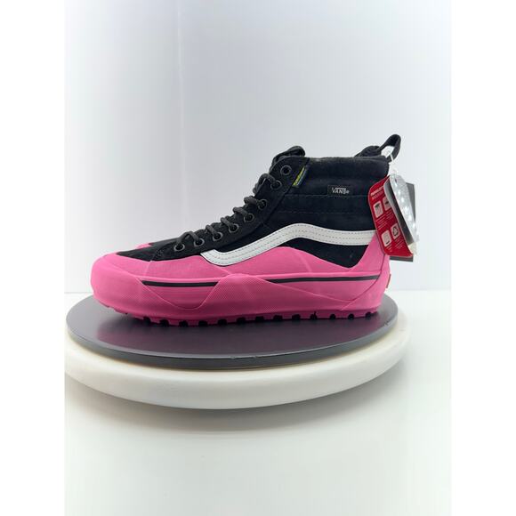 VANS SK8 Hi MTE-2 Womens Size 9 Dip Pink Black Waterproof Hiking Boots Shoes - Picture 1 of 12
